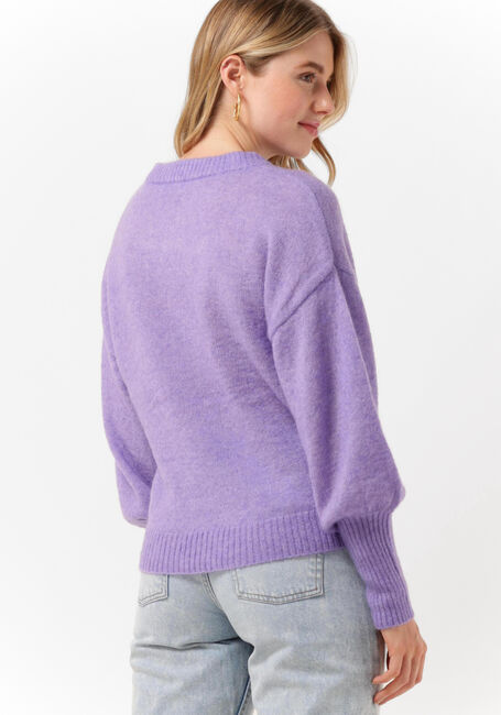 Paarse MSCH COPENHAGEN Trui CHEANNA MOHAIR PULLOVER - large