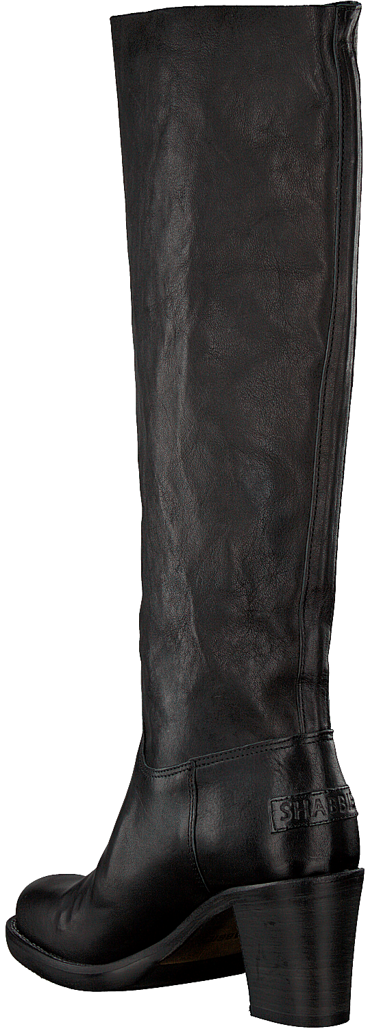 Zwarte Hoge Laarzen 193020044