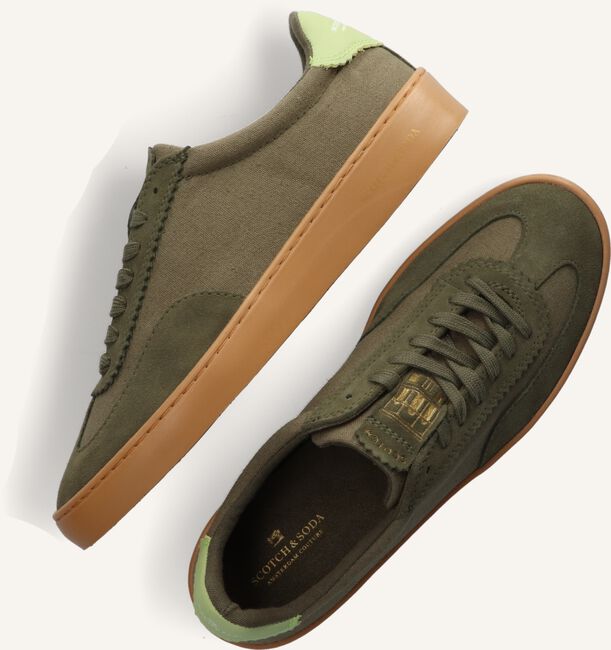 Groene SCOTCH & SODA Lage sneakers PLAKKA 2 Groene SCOTCH & SODA Lage sneakers PLAKKA 2 - large