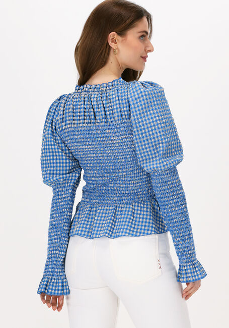 Blauwe NOTES DU NORD Top CHERYL BLOUSE - large