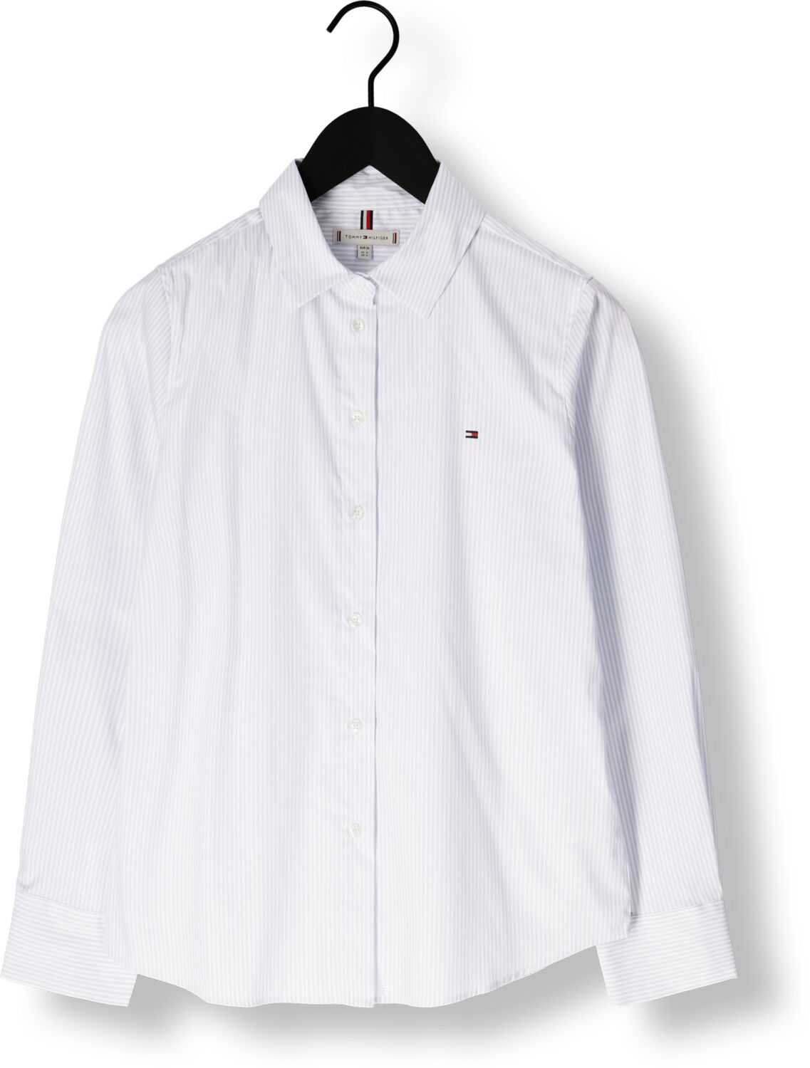 TOMMY HILFIGER Dames Blouses Ess Poplin Regular Shirt Blauw