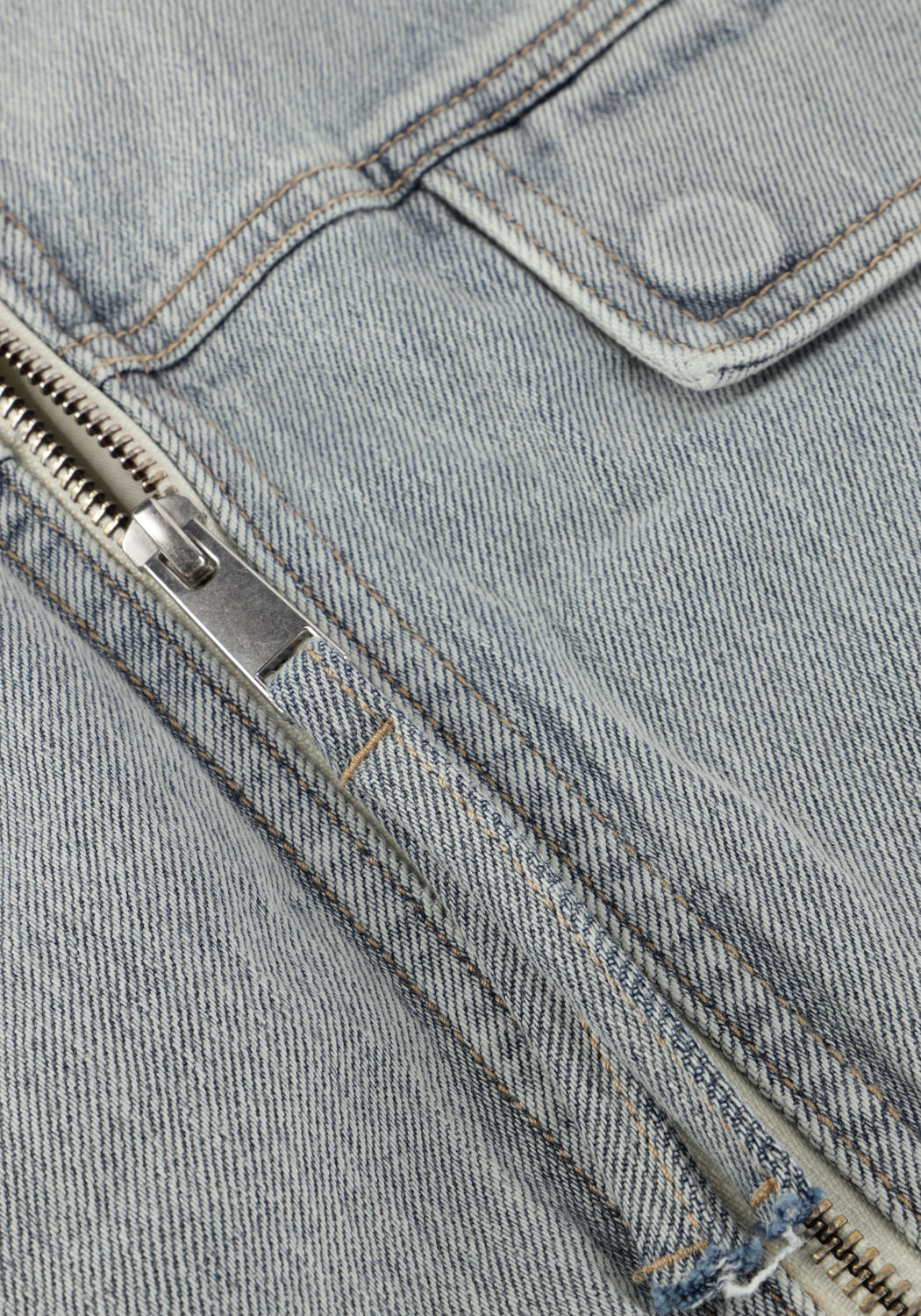 Blauwe CATWALK JUNKIE Gilet DENIM BODYWARMER - large