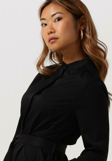 Zwarte ANOTHER LABEL Mini jurk DALYCE DRESS L/S - large