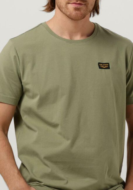 Olijf PME LEGEND T-shirt SHORT SLEEVE R-NECK GUYVER TEE - large