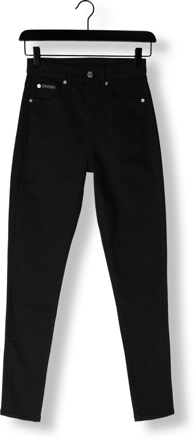 CALVIN KLEIN Dames Jeans High Rise Skinny Zwart