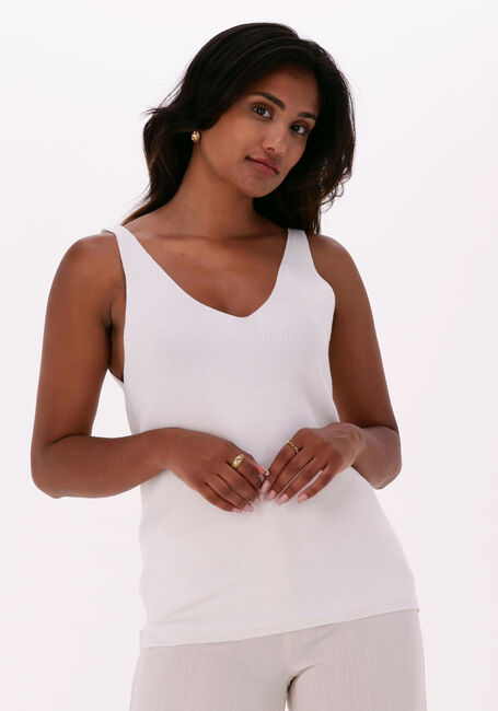 Gebroken wit YDENCE Top KNITTED TOP LUX - large