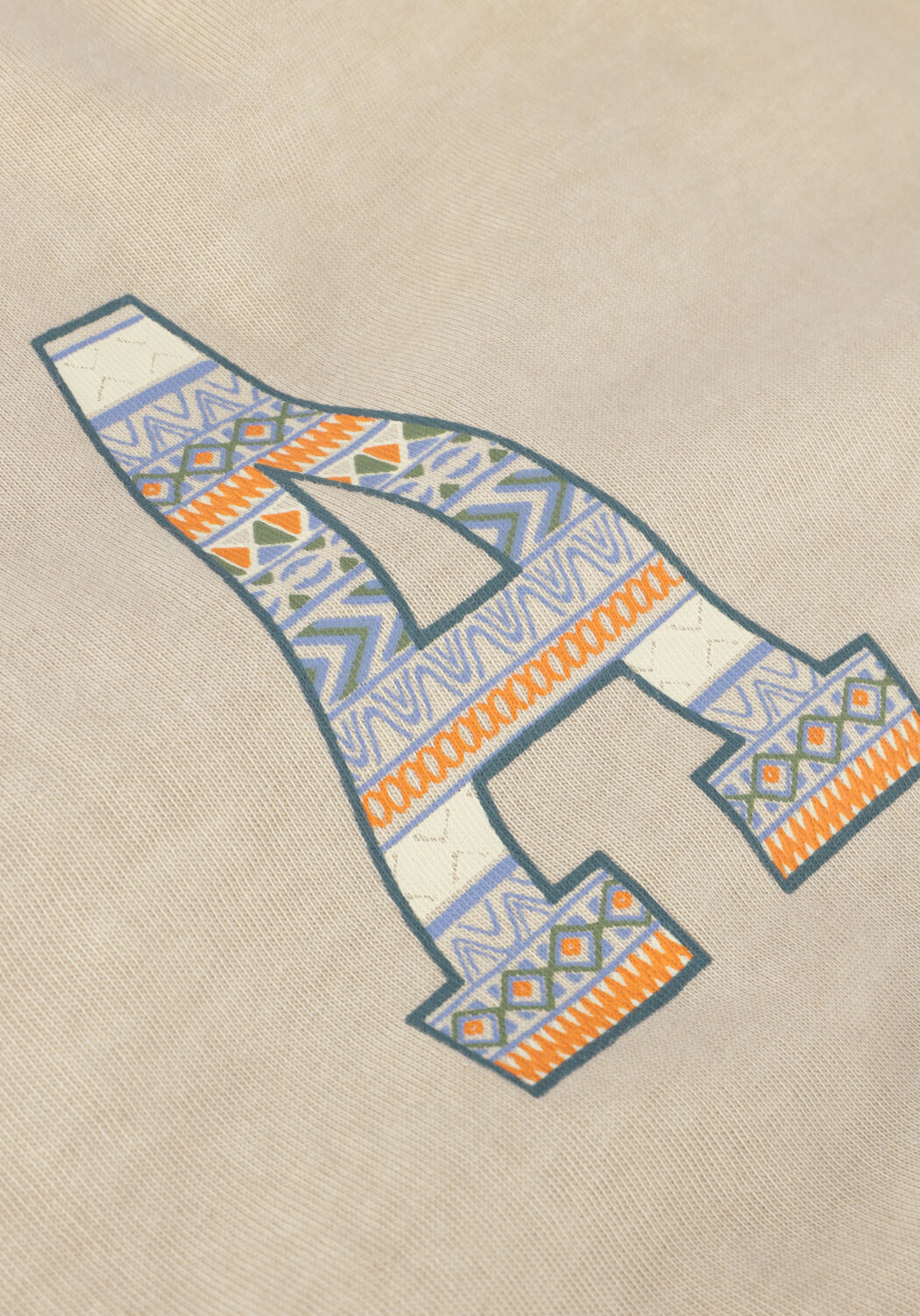 Beige ANERKJENDT T-shirt AKKIKKI S/S PRINT TEE - large