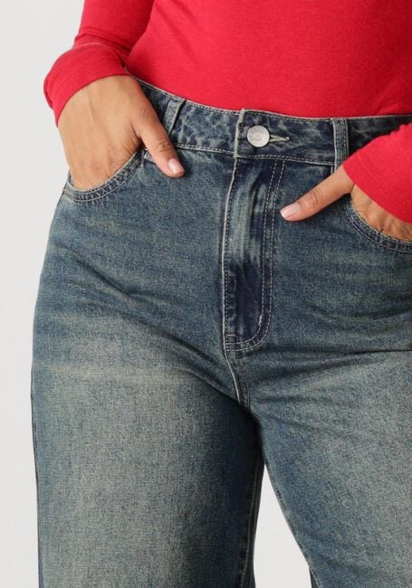 Blauwe Y.A.S. Wide jeans YASSIVA HMW WIDE JEANS S. - large