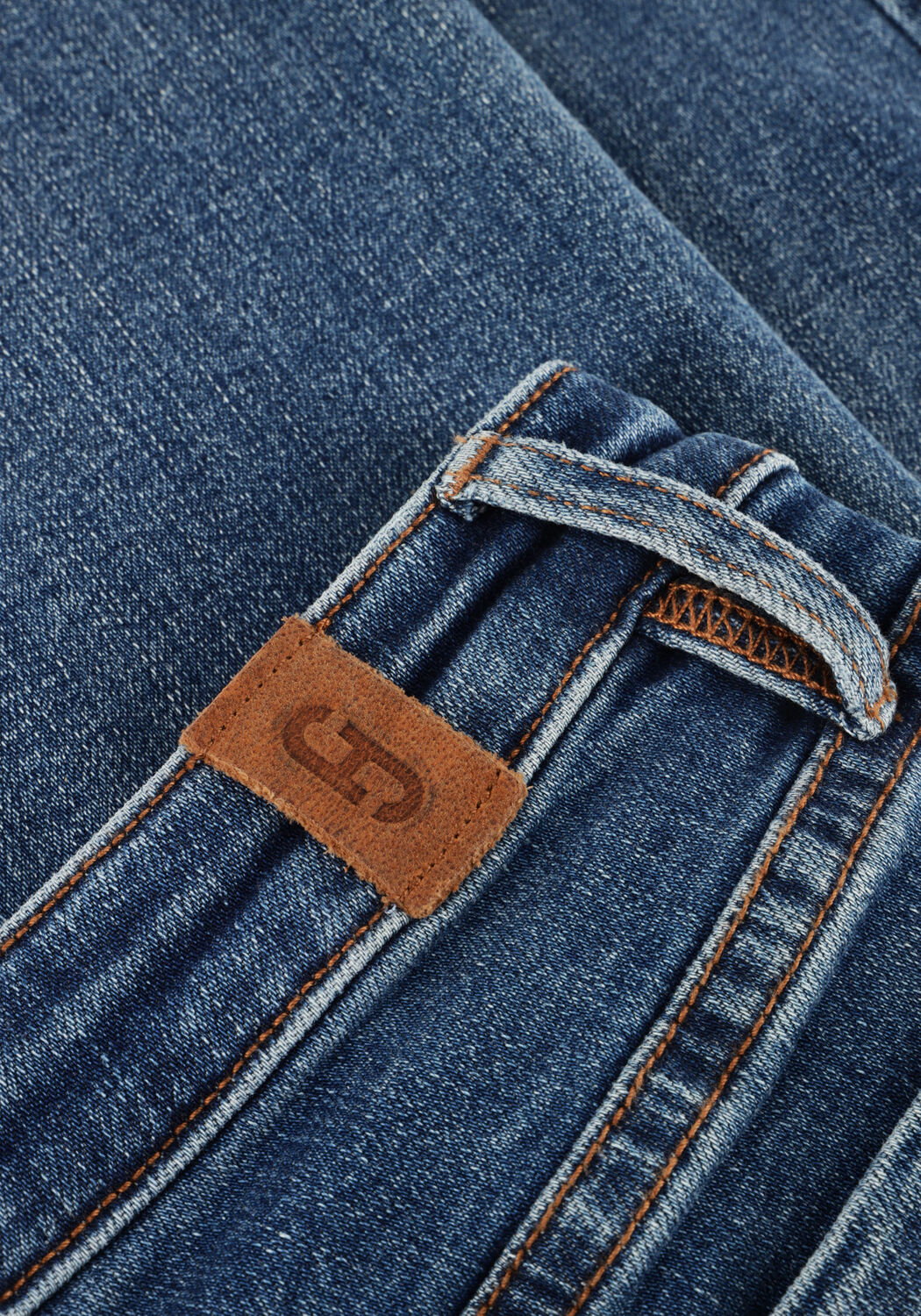 Blauwe JANICE Slim fit jeans COOPER - large