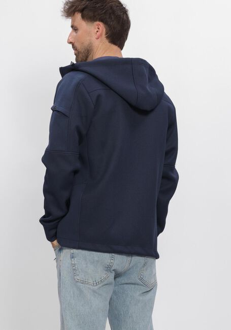 Donkerblauwe CHASIN Sweater ADAN ZIP - large