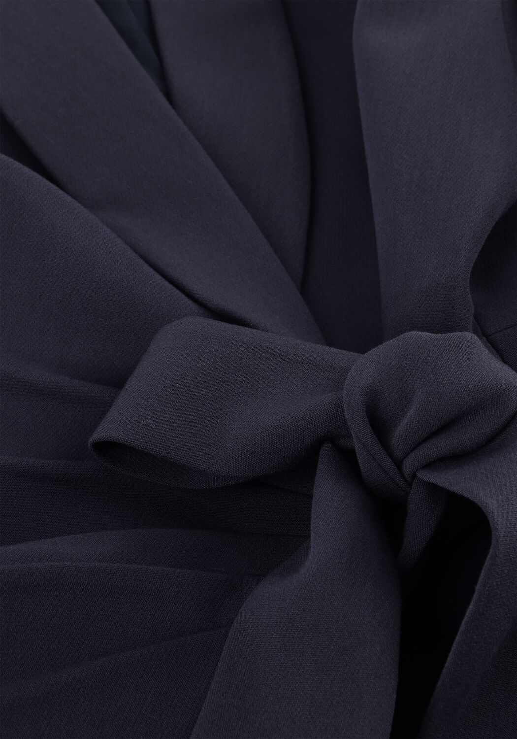 Donkerblauwe JOSH V Mini jurk JV BONITA WRAP DRESS - large