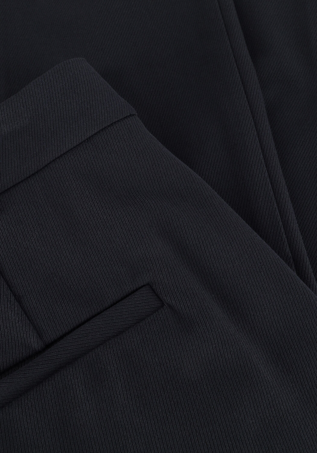 Donkerblauwe SECOND FEMALE Pantalon COSTA TROUSERS - large