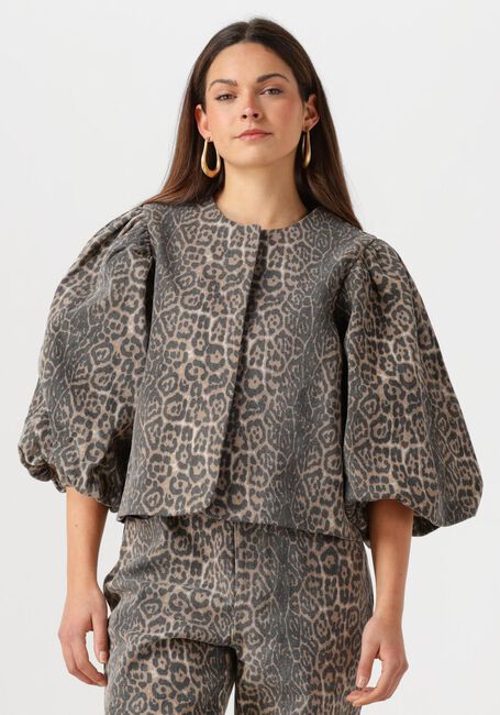 Bruine MINUS Blazer RANA SHORT JACKET - large