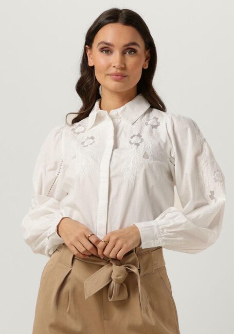 Witte Y.A.S. Blouse YASTIMO LS SHIRT S - large