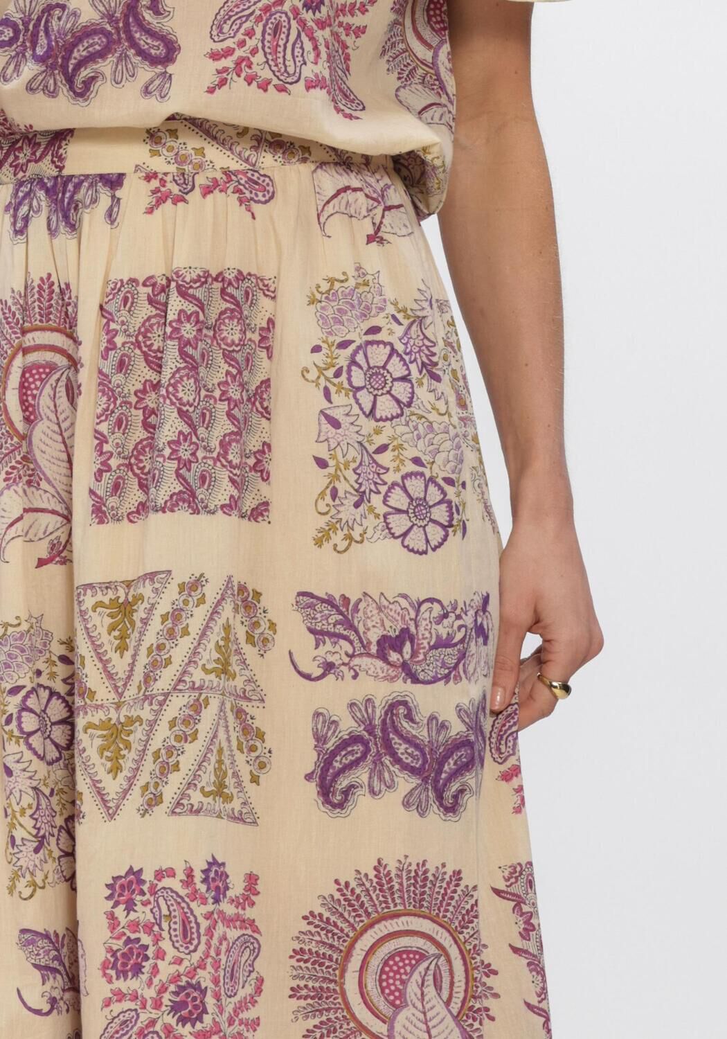 Creme ANTIK BATIK Maxirok JANE SKIRT - large