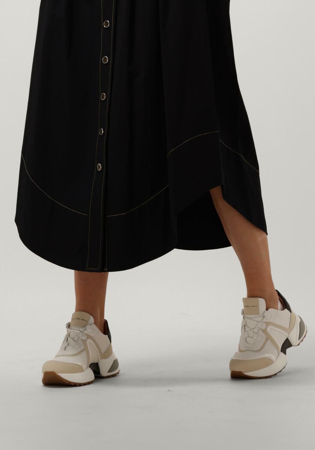 Witte ALEXANDER SMITH Lage sneakers MARBLE - large