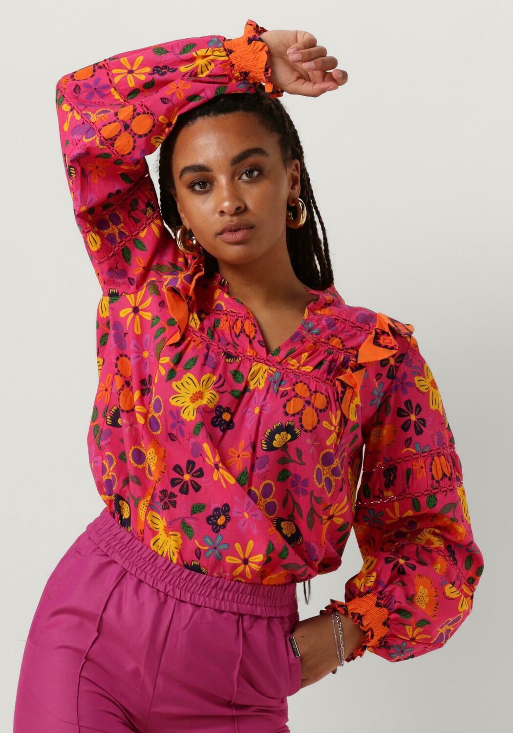 HARPER & YVE Dames Blouses Jess-ls Roze