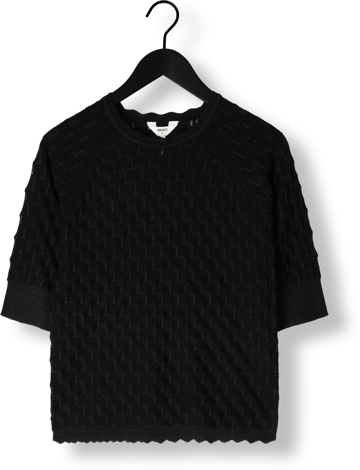 OBJECT Dames Tops & T-shirts Objsolejma Re 2 4 Pullover Zwart
