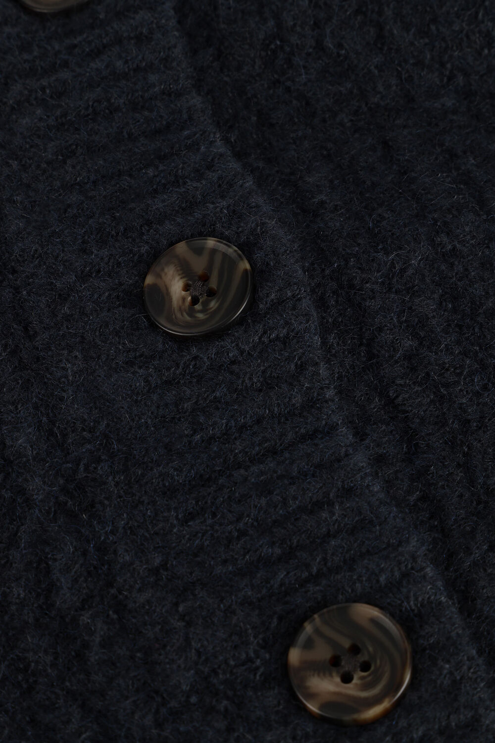 Donkerblauwe MSCH COPENHAGEN Vest MSCHGITTEL PEGGY - large