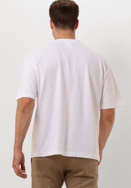 Witte SELECTED HOMME T-shirt SLHLOOSEOSCAR SS O-NECK TEE NOOS - large