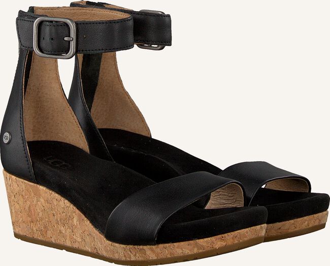 Zwarte UGG Platte sandalen ZOE II Zwarte UGG Platte sandalen ZOE II - large