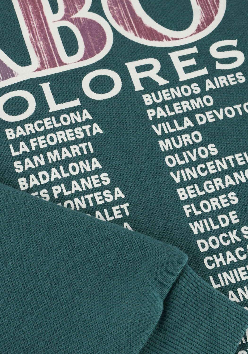 Donkergroene Labo de Colores Sweater TOKIO - large