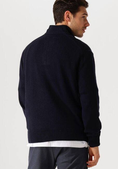Donkerblauwe LACOSTE Trui 1HA1 MEN SWEATER ZIP - large
