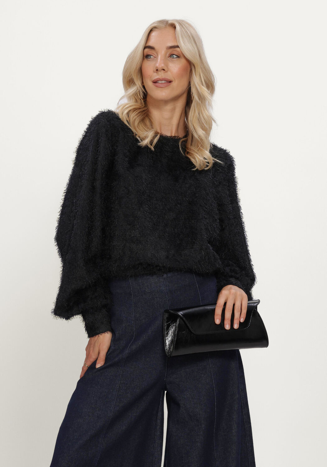 Zwarte COPENHAGEN MUSE Blouses CMADINA-BLOUSE - large