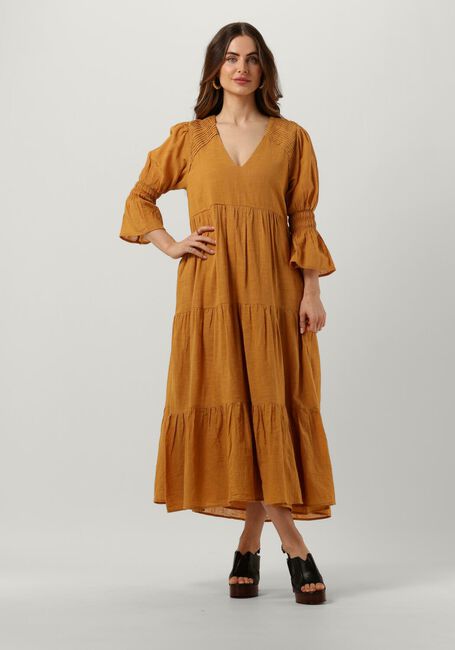 Camel RUBY TUESDAY Midi jurk IMALA DRESS - large