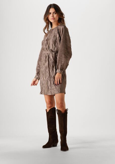 Bruine MSCH COPENHAGEN Mini jurk MSCHAILEY DRESS - large