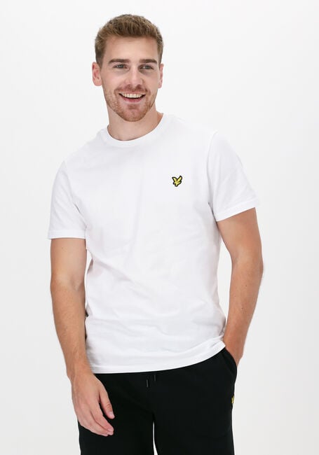 Witte LYLE & SCOTT T-shirt PLAIN T-SHIRT - large
