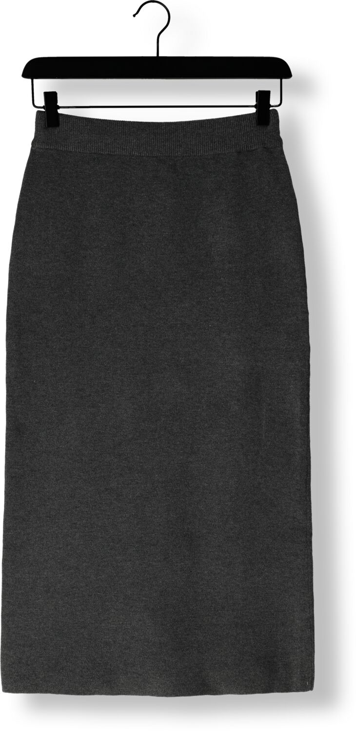 OBJECT Dames Rokken Objreynard Hw Knit Skirt Donkergrijs