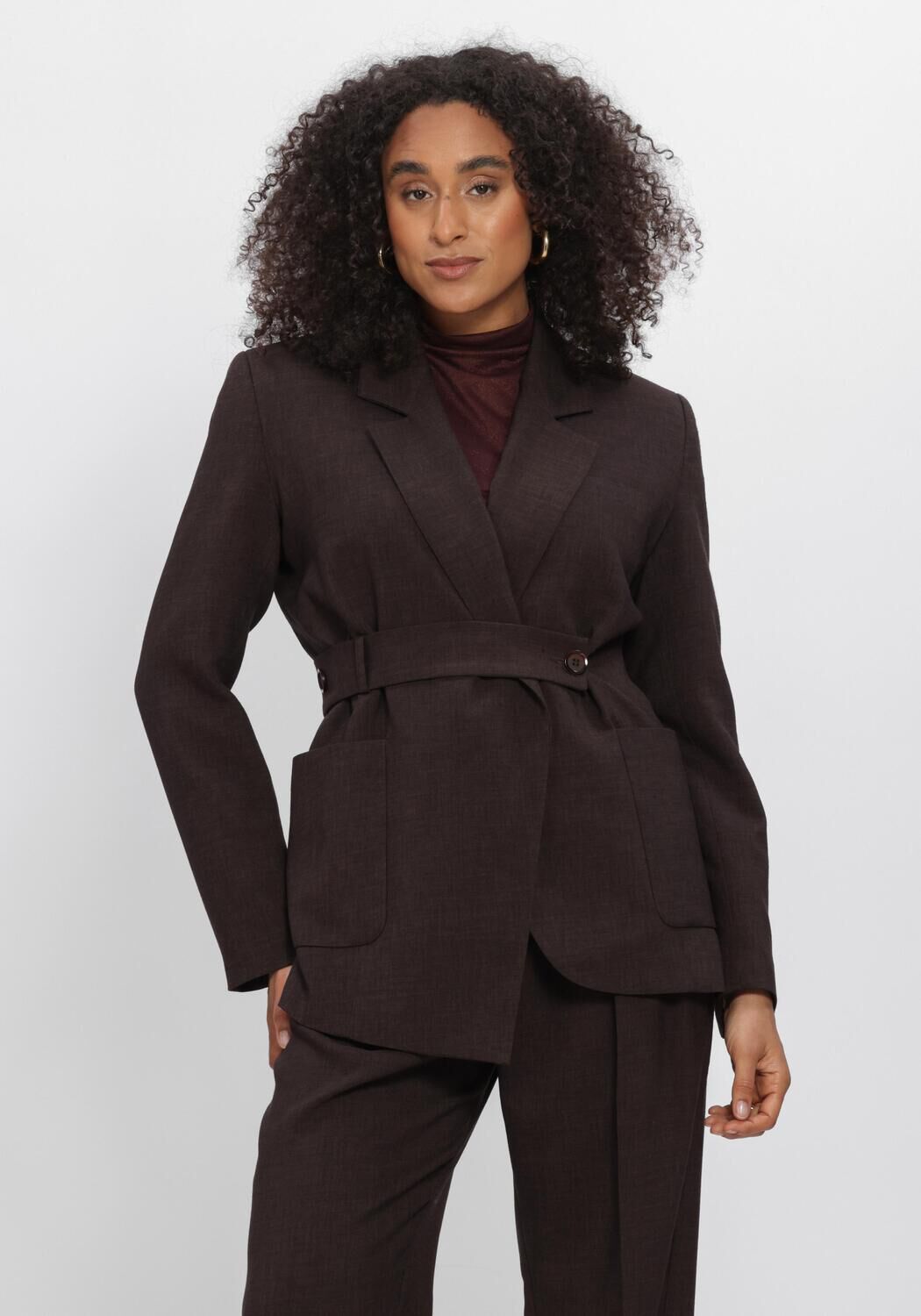 Bruine AIMEE THE LABEL Blazers ATLASW6 BLAZER - large