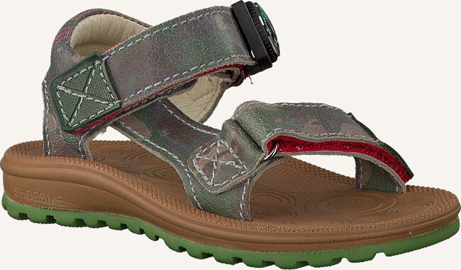 Groene SHOESME Platte sandalen OU8S115 Groene SHOESME Platte sandalen OU8S115 - large