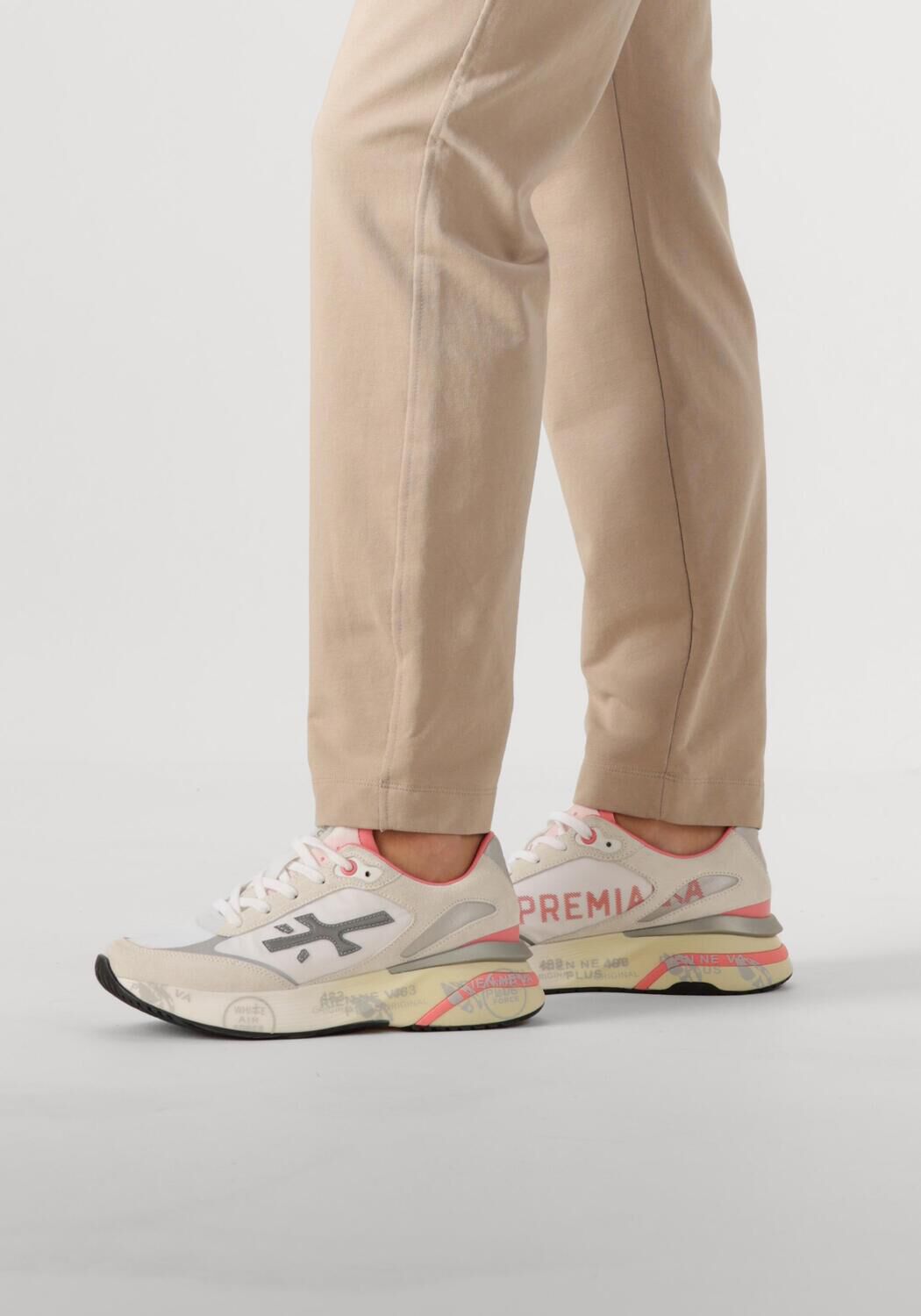 Witte PREMIATA Lage sneakers MOERUN-D - large