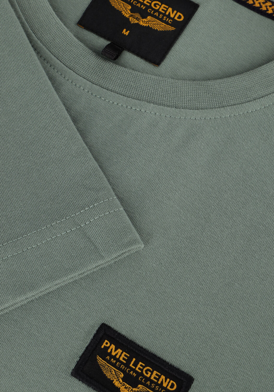 Groene PME LEGEND T-shirt SHORT SLEEVE R-NECK GUYVER TEE - large