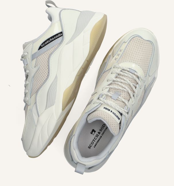 Witte SCOTCH & SODA Lage sneakers CASSIUS Witte SCOTCH & SODA Lage sneakers CASSIUS - large