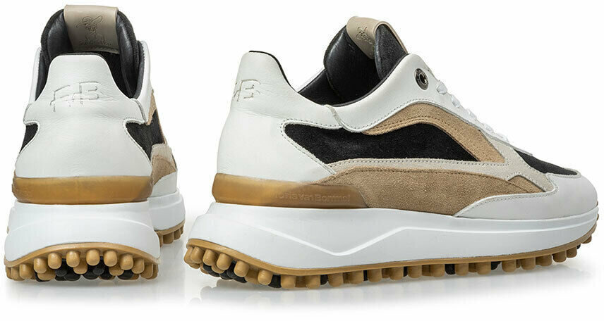 Witte FLORIS VAN BOMMEL Lage sneakers SFW-10079 - large