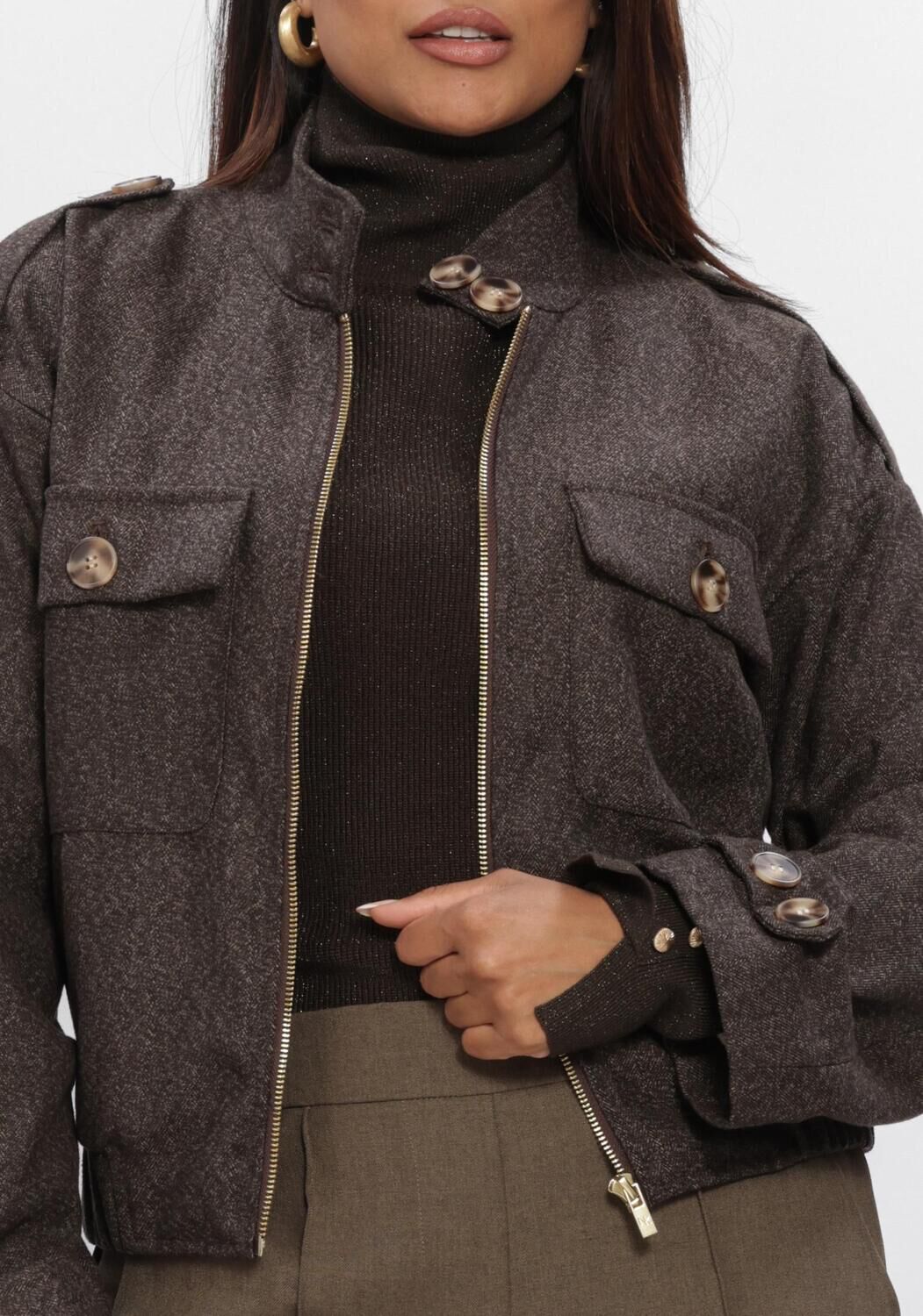 Bruine NUKUS Jack HOPE JACKET - large