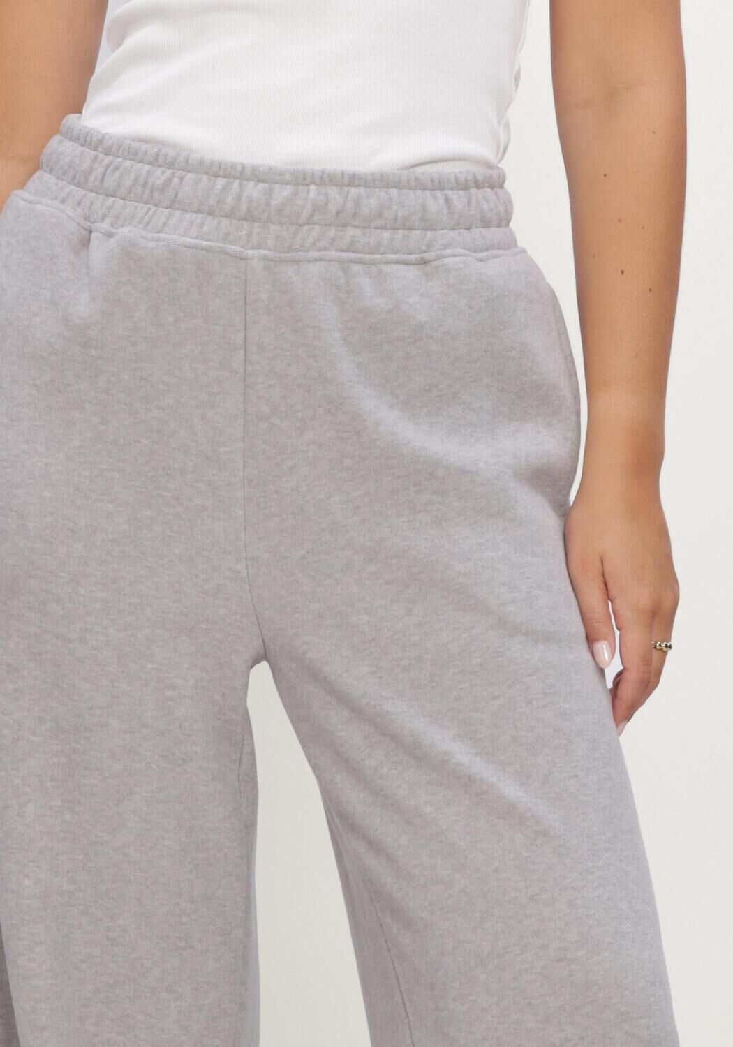 Grijze STUDIO AMAYA Wijde broek KORA PANTS - large