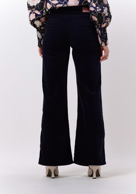 Donkerblauwe FABIENNE CHAPOT Wijde broek EVA CORD WIDE LEG TROUSERS - large
