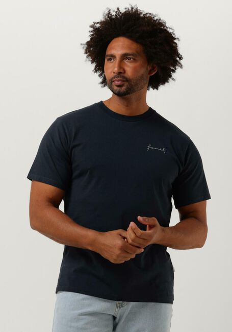 Donkerblauwe FORÉT T-shirt PITCH - large