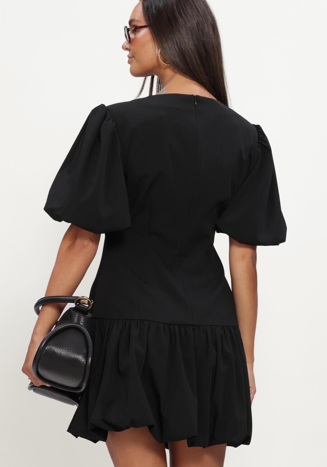 Zwarte NOTRE-V Mini jurk NV-ISE - large