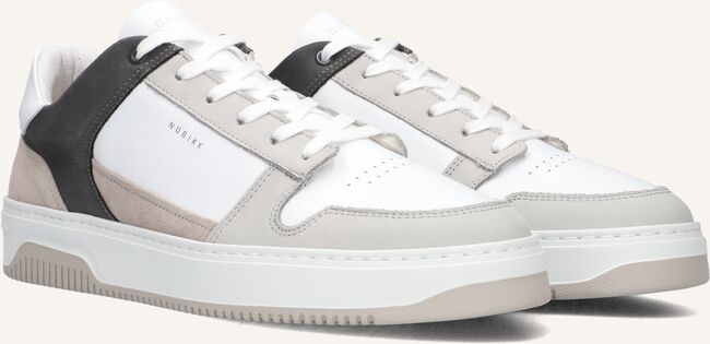 Witte NUBIKK Lage sneakers BASKET COURT HEREN Witte NUBIKK Lage sneakers BASKET COURT HEREN - large