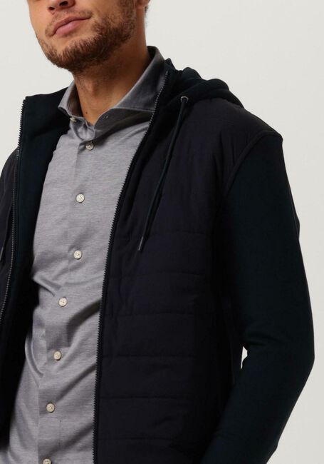 Blauwe PROFUOMO Jack SWEATER JACKET - large