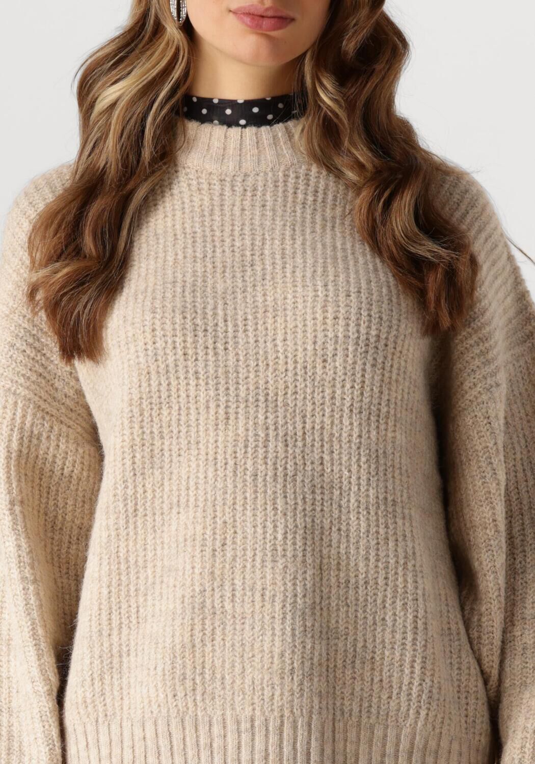 EDITED Dames Truien & Vesten Luca Jumper Beige