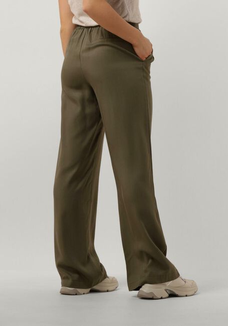 Groene KNIT-TED Wijde broek WENDY - large