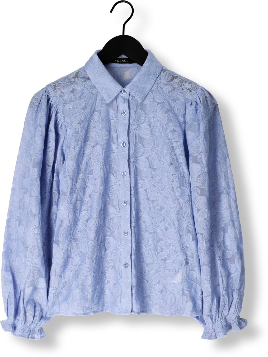 YDENCE Dames Blouses Blouse Birdie Lichtblauw