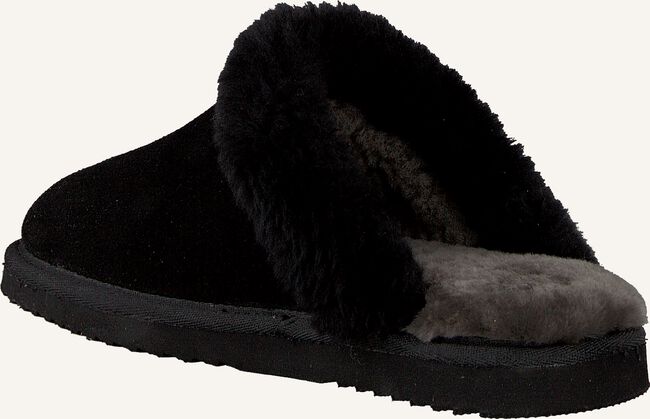 Zwarte WARMBAT Pantoffels BURLEY Zwarte WARMBAT Pantoffels BURLEY - large