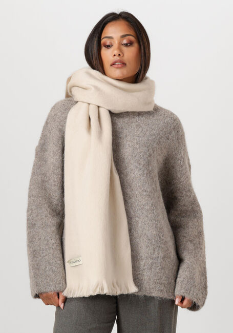 Beige ALPACA LOCA Sjaal 3 SCARF - large